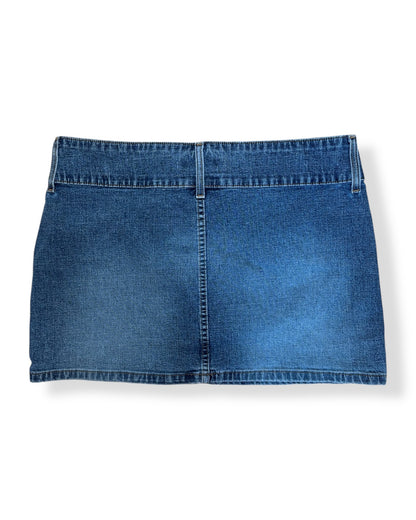 CLASSIC Y2K DENIM MINI SKIRT