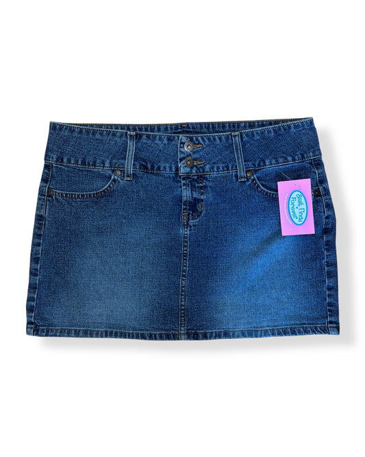 CLASSIC Y2K DENIM MINI SKIRT