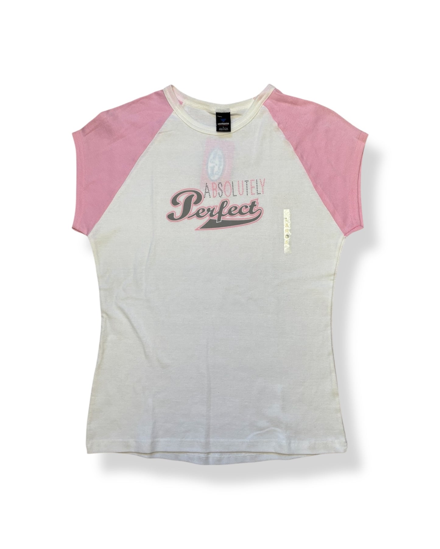 PERFECT PINK RAGLAN BABY TEE