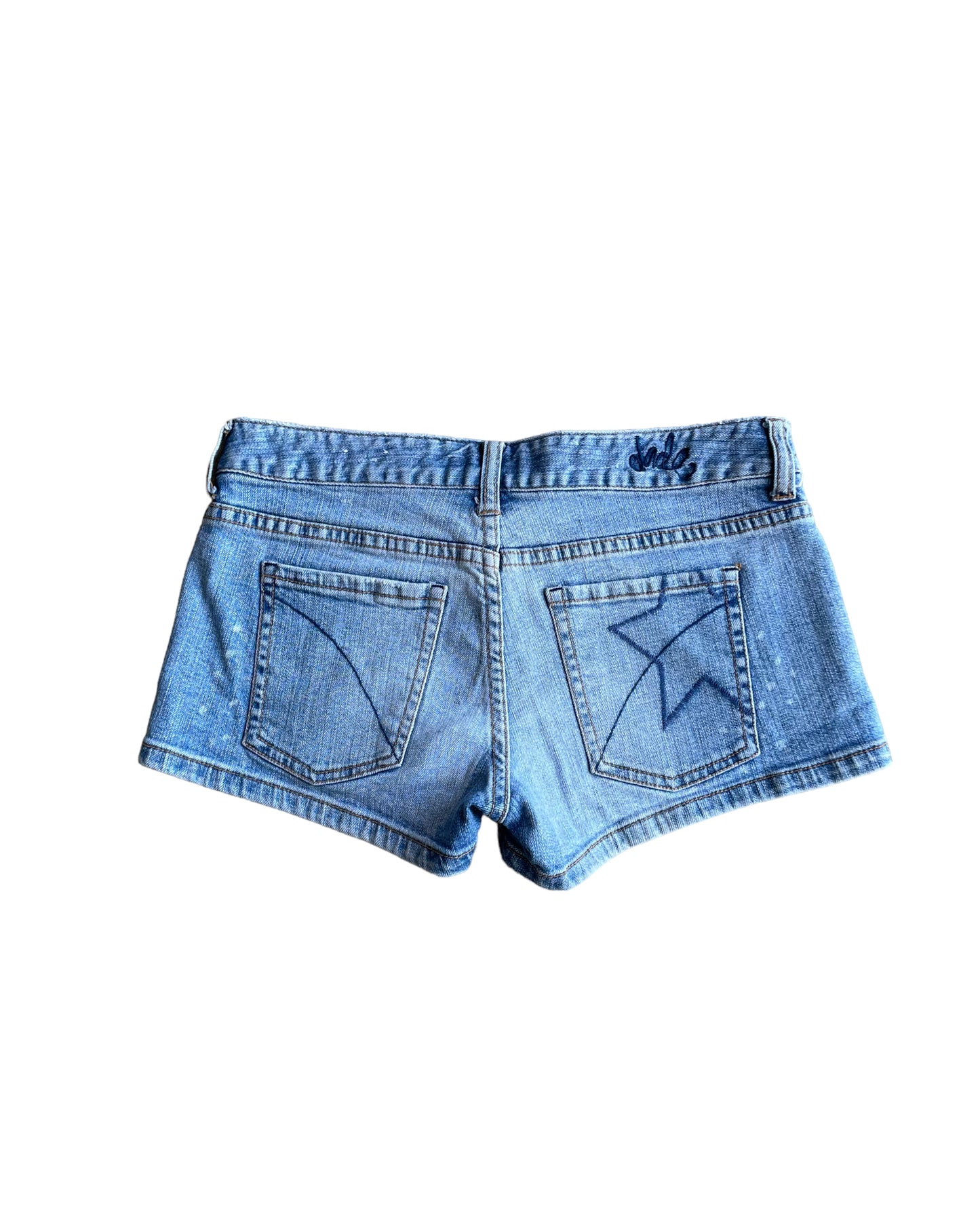 Y2K STAR DENIM SHORT SHORTS