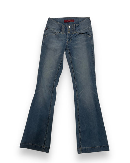 ULTRA LOW RISE FLARE Y2K JEANS