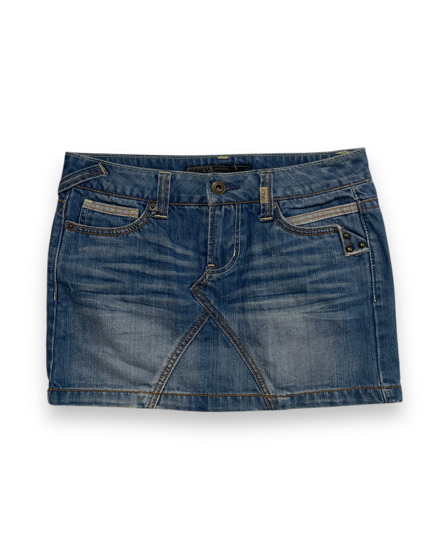 Y2K DENIM MINI SKIRT