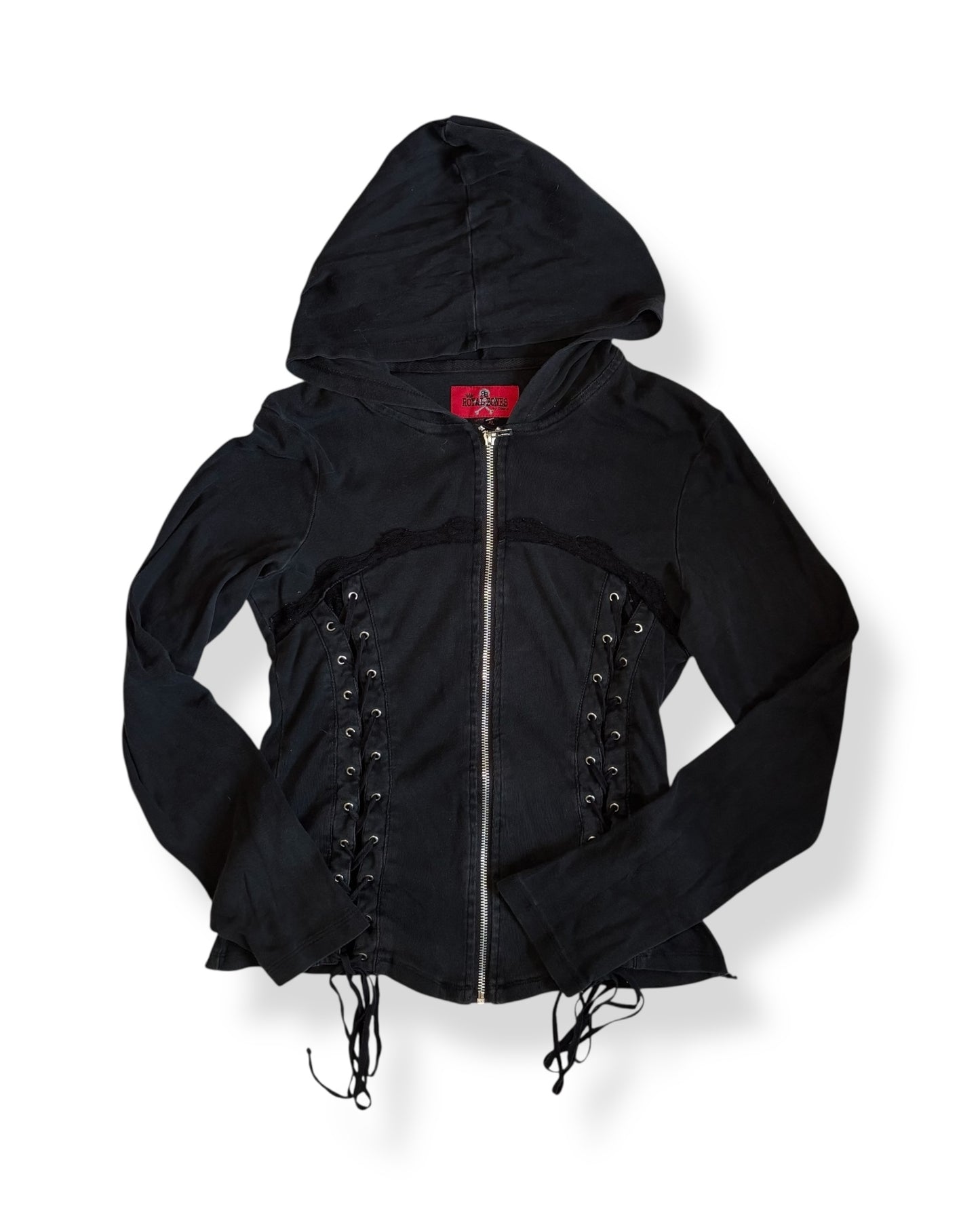 ROYAL BONES LACED ZIP UP