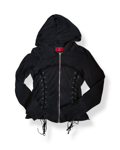 ROYAL BONES LACED ZIP UP