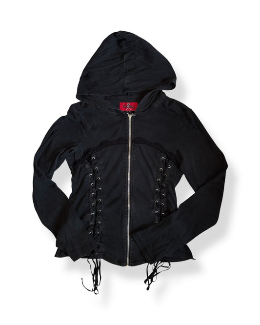 ROYAL BONES LACED ZIP UP