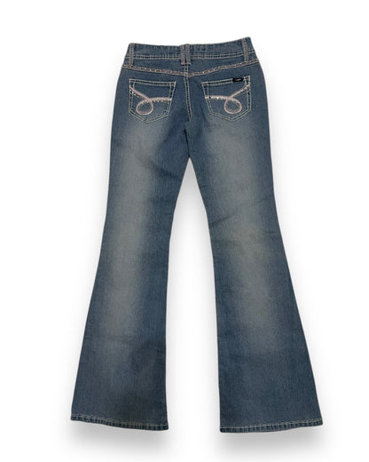 LOW RISE FLARED Y2K JEANS