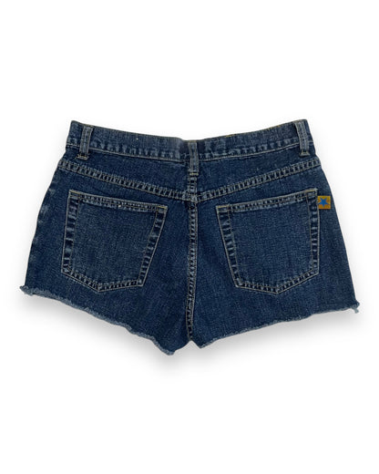 Y2K DISTRESSED DENIM SHORTS