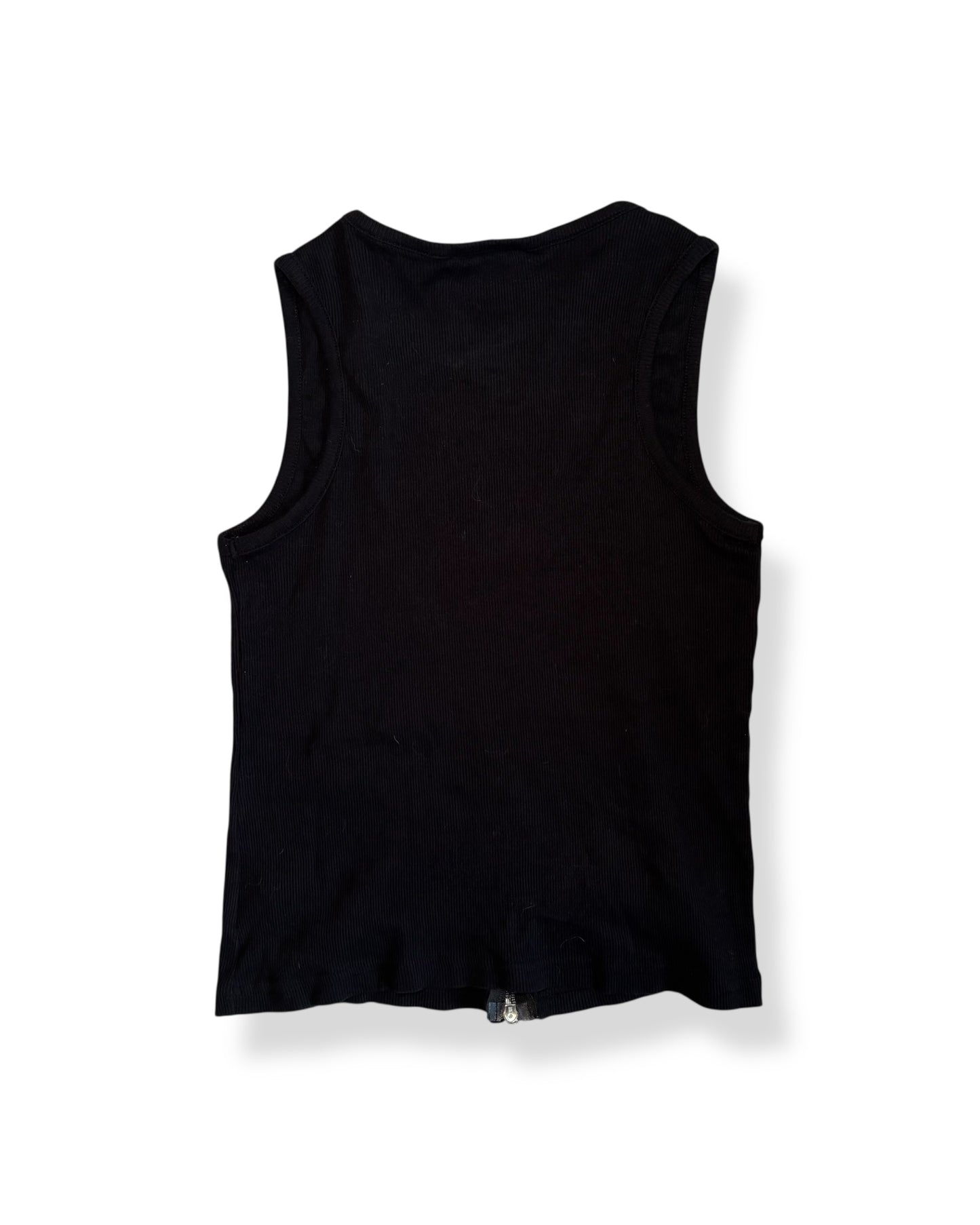 PLAYBOY DOUBLE ZIP TANK TOP