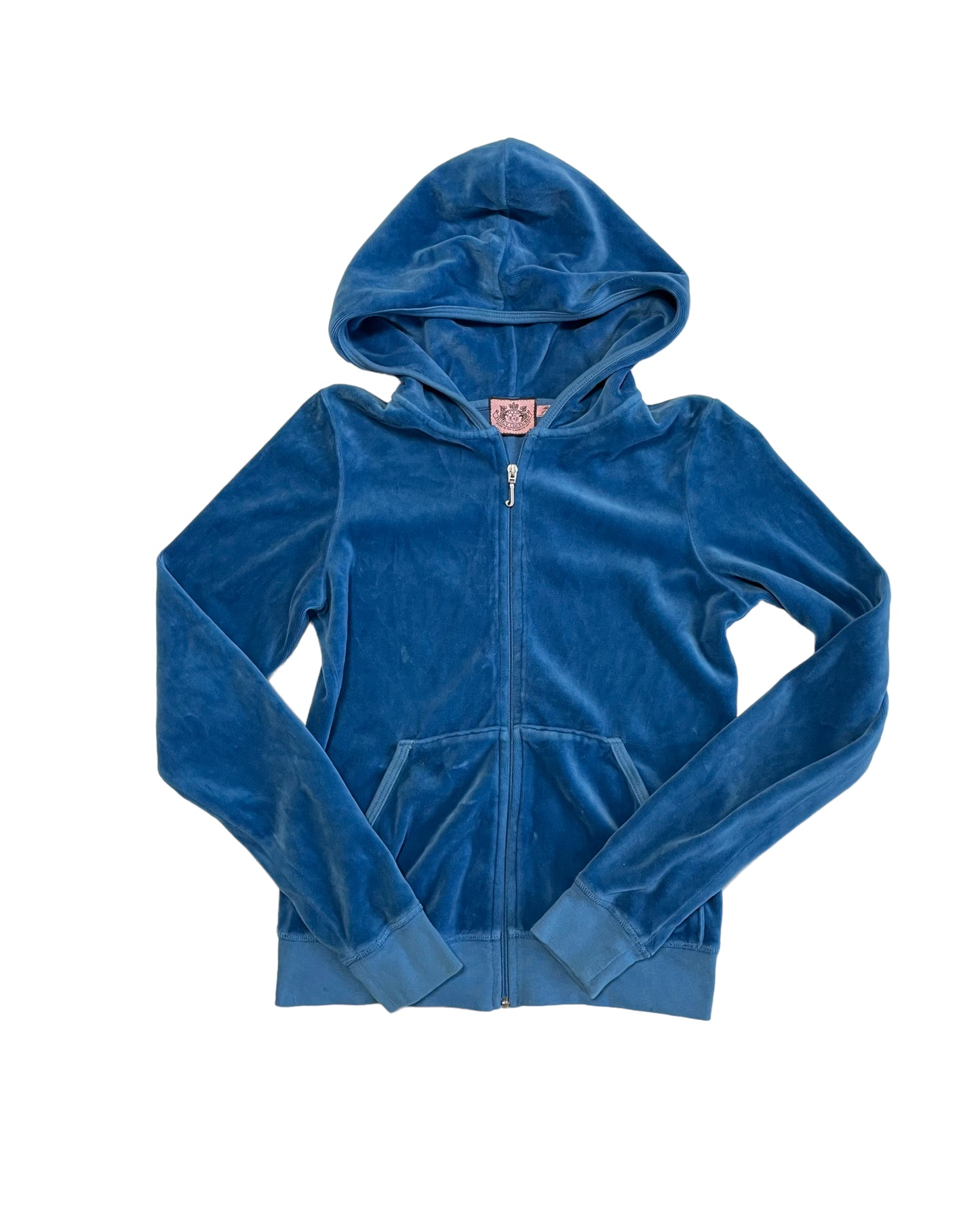 BLUE VELOUR JUICY COUTURE JACKET