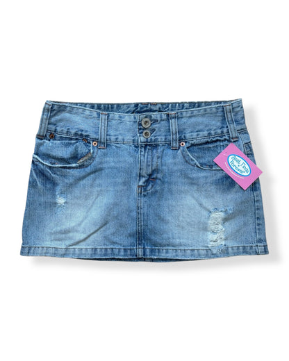 CLASSIC Y2K DENIM MINI SKIRT