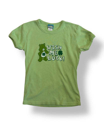 2005 WISH ME LUCK CARE BEAR BABY TEE
