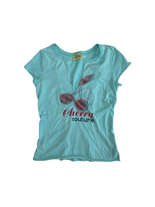 RARE JUICY CHERRY COUTURE GRAPHIC TOP