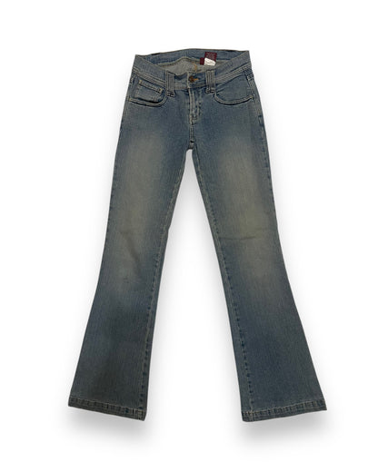 LOW RISE FLARE JEANS