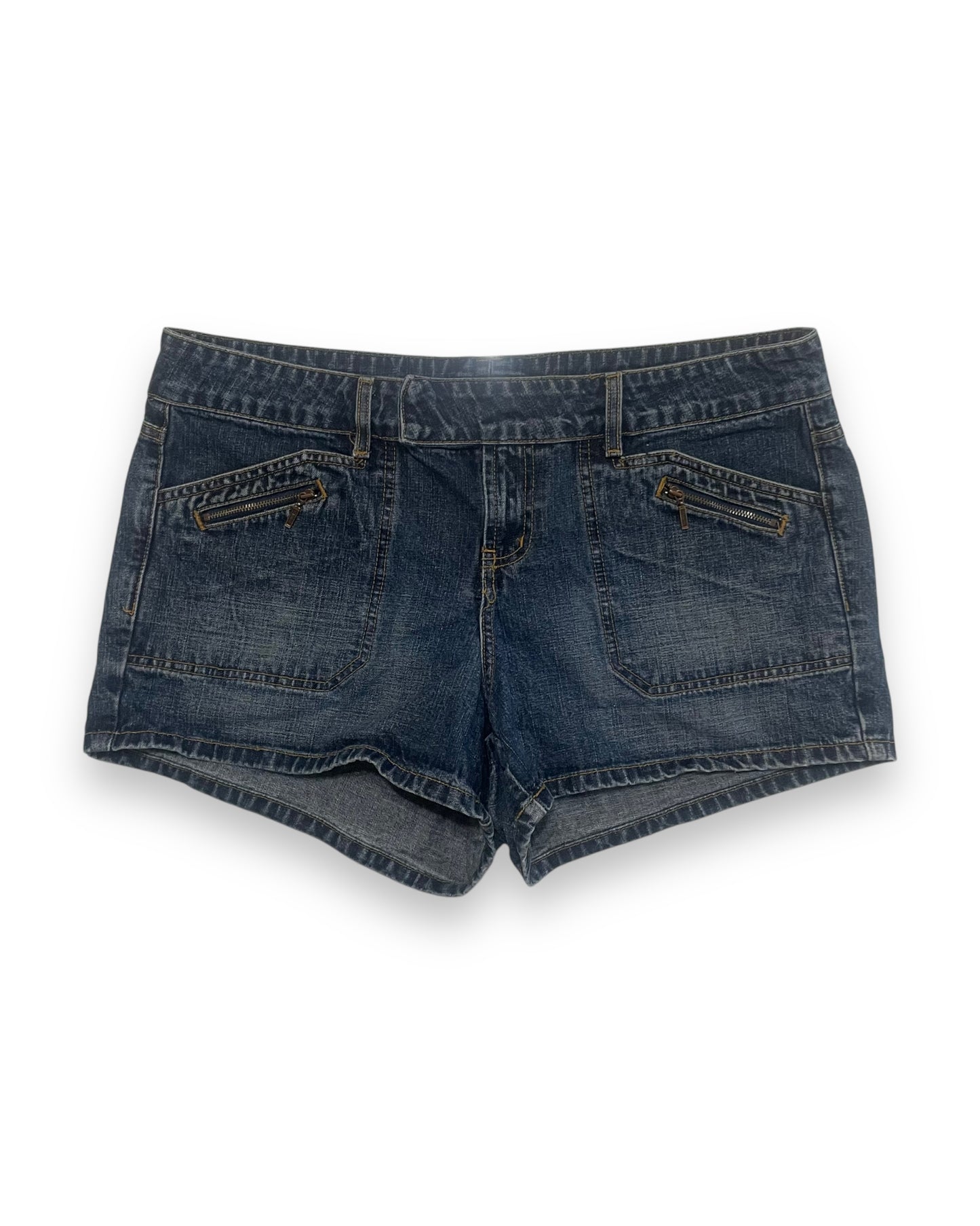 GRUNGY Y2K DENIM SHORTS