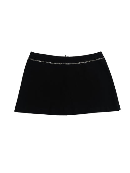 CLASSIC BLACK MINI SKIRT